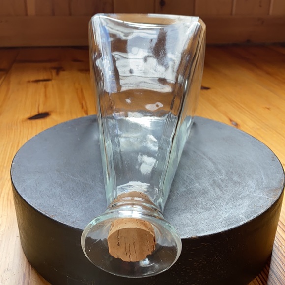 Clear Glass Vase with Cork Stopper - Picture 16 of 16